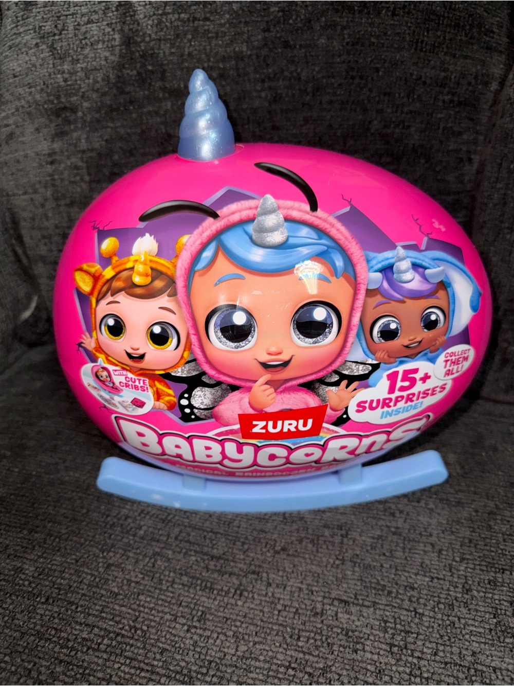 ZURU Babycorns Surprise Egg 15+ Surprises Magical Rainbocorn Babies NEW